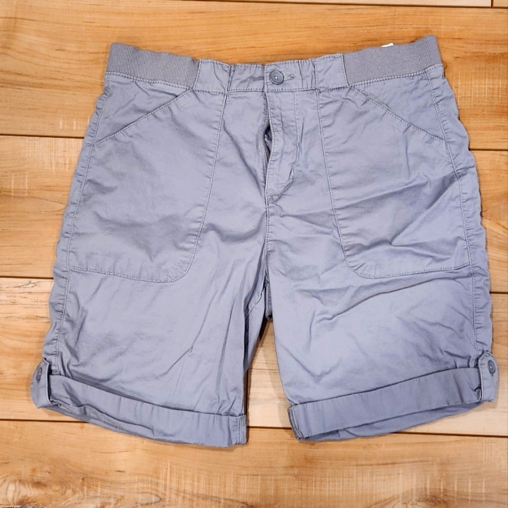 Lee Relaxed Fit Light Gray Utility Shorts